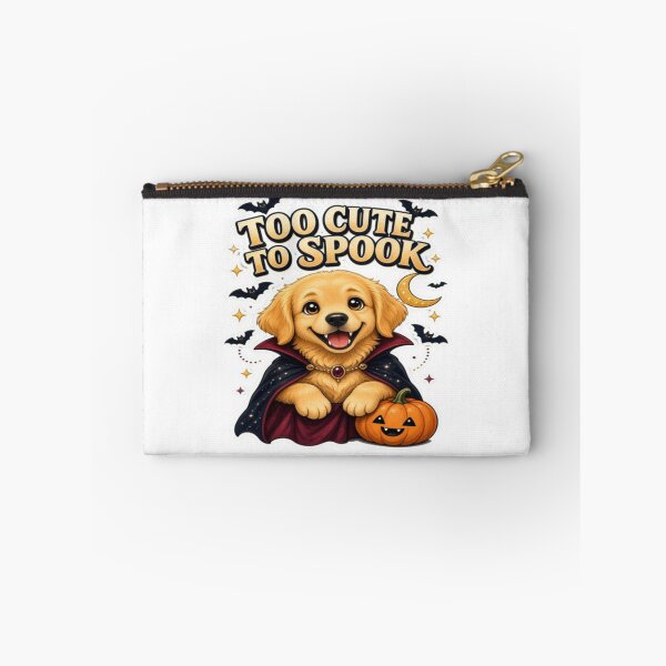 Item preview, Too Cute to Spook – Golden Retriever Vampire designed and sold by ClaussShop.