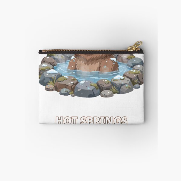 Item preview, Hot Springs Happy Snow Monkey Winter designed and sold by ThreeFlyingAces.