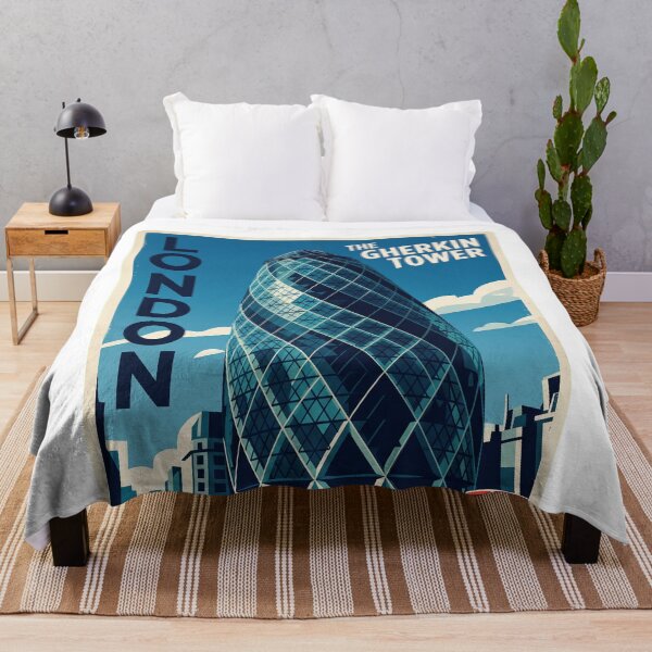 Item preview, The Gherkin Tower — An Icon of Modern London designed and sold by Bad-Decisions-Designs.