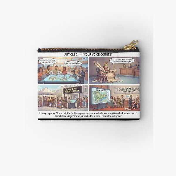 Item preview, Voices from the community shape the future designed and sold by Mianku | Für das Leben.