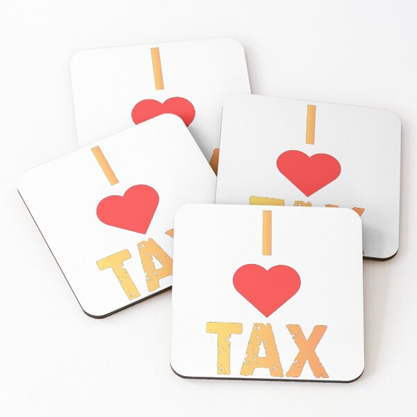 Item preview, I <3 Tax designed and sold by LuxCreations.