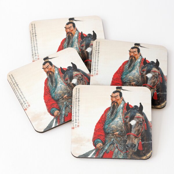 Item preview, Horse Lord of the Steppes - Epic Historical Portrait Art designed and sold by nhk999.