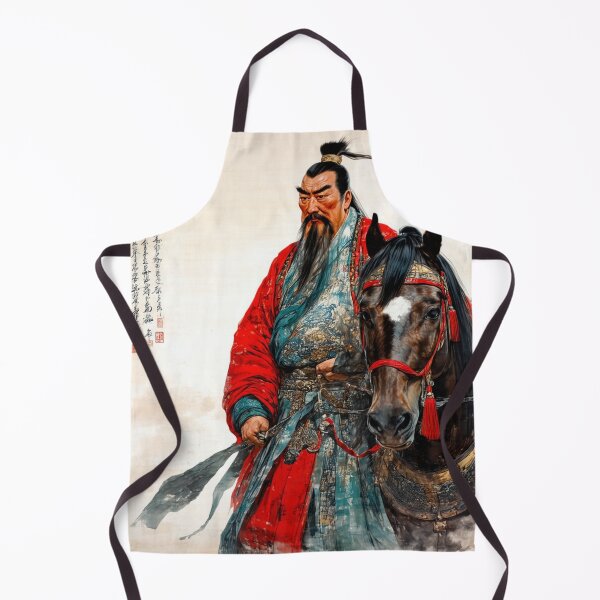 Item preview, Horse Lord of the Steppes - Epic Historical Portrait Art designed and sold by nhk999.