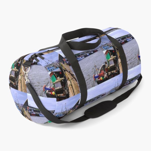 Item preview, Colourful Fishing Boats at North Shields Fish Quay designed and sold by Violaman.