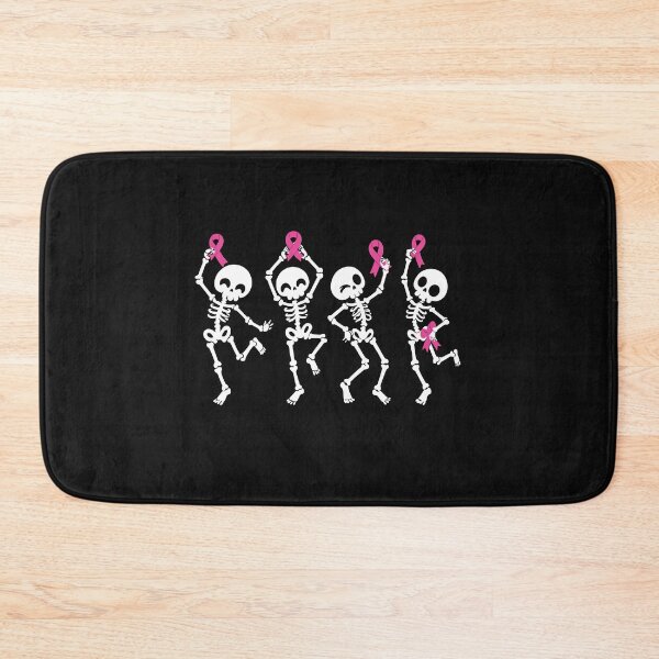 Item preview, Dancing Skeletons Pink Ribbons Breast Cancer  designed and sold by Designart68.