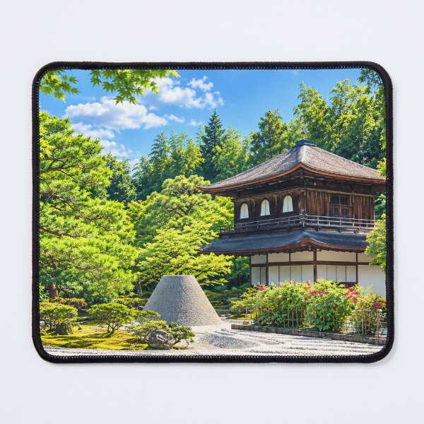 Item preview, Ginkaku-ji Silver Pavilion in Early Summer – Kyoto, Japan designed and sold by CHANNELZIPANG.