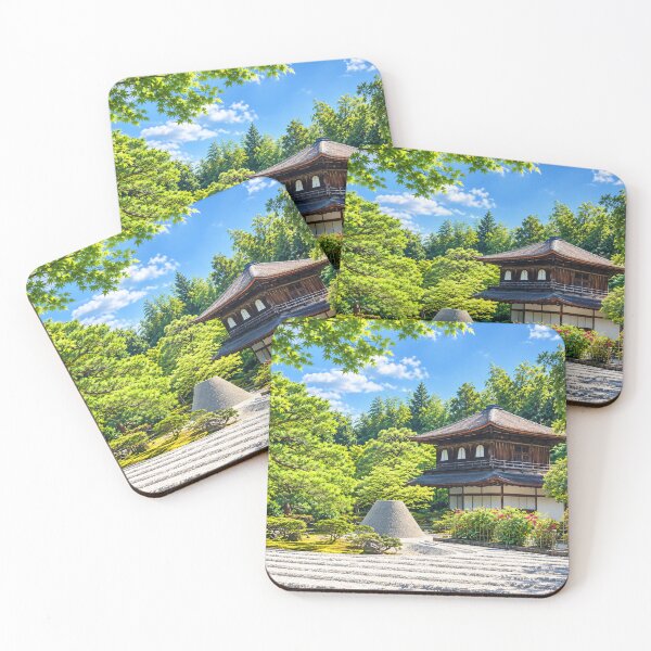 Item preview, Ginkaku-ji Silver Pavilion in Early Summer – Kyoto, Japan designed and sold by CHANNELZIPANG.