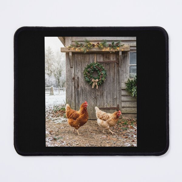 Item preview, Rustic Christmas Hens  designed and sold by Tienda-Vane.