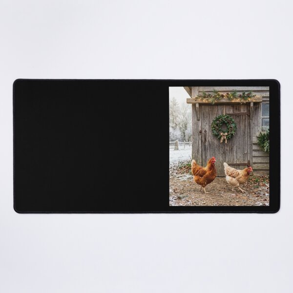 Item preview, Rustic Christmas Hens designed and sold by Tienda-Vane.