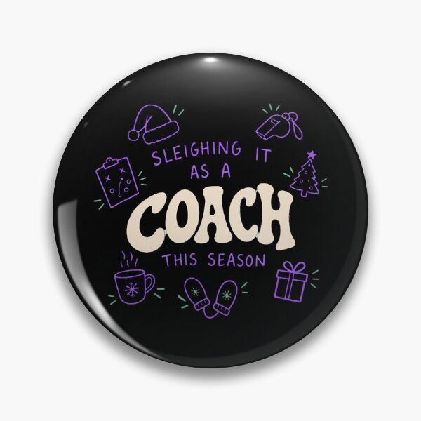 Item preview, Sleighing It as a Coach Funny Christmas Quote designed and sold by NoeValdric.