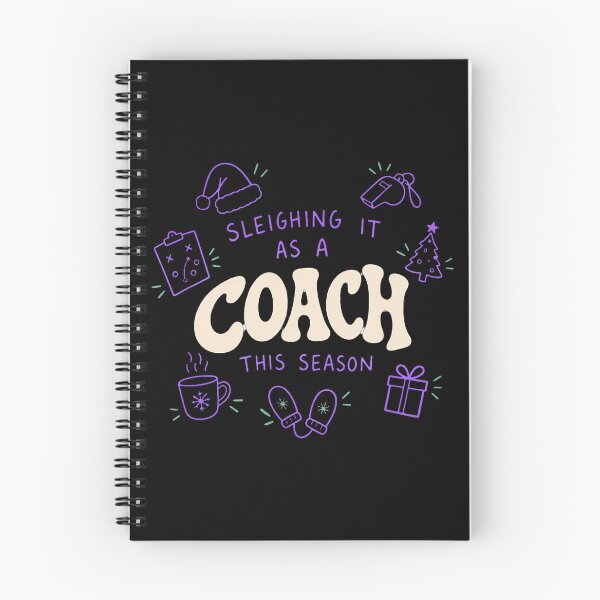Item preview, Sleighing It as a Coach Funny Christmas Quote designed and sold by NoeValdric.