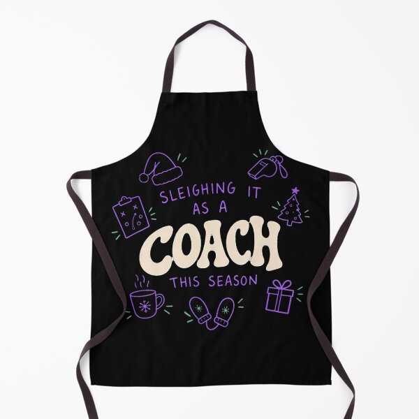 Item preview, Sleighing It as a Coach Funny Christmas Quote designed and sold by NoeValdric.