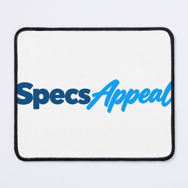 Item preview, Specs Appeal Engineering Humor Blue Typography designed and sold by JAQSCOMICS.