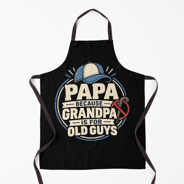 Item preview, Papa Because Grandpa Is For Old Guys Grandfather Grandparent designed and sold by FolkGraphics.