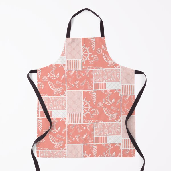 Item preview, Coral Quilt Design Nautical Charcoal Sketches Collection- Features Netting, Stripes, Nautical Items, and Lighthouse Designs designed and sold by PD-Coastal.