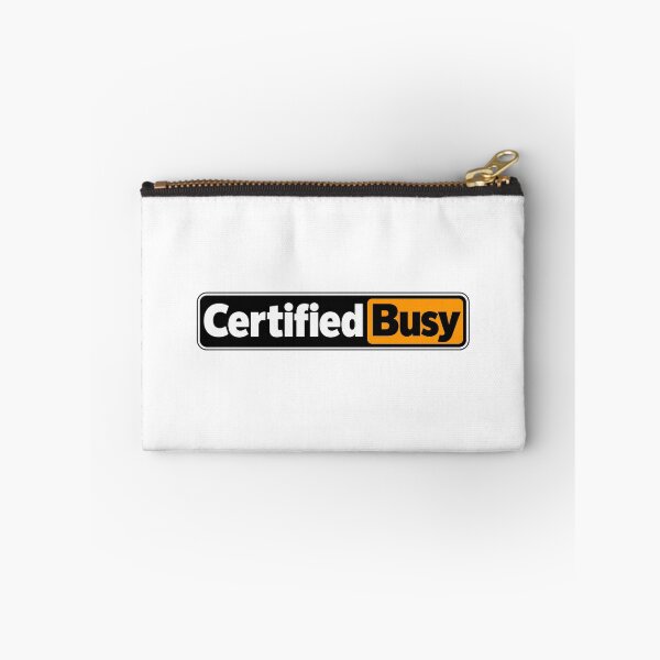Item preview, Certified Busy Engineering Humor Wordmark designed and sold by JAQSCOMICS.