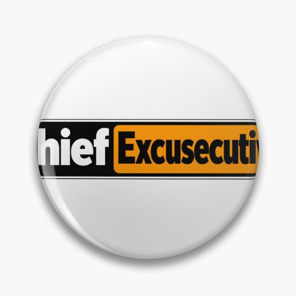 Item preview, Chief Excusecutive Engineering Humor Wordmark designed and sold by JAQSCOMICS.