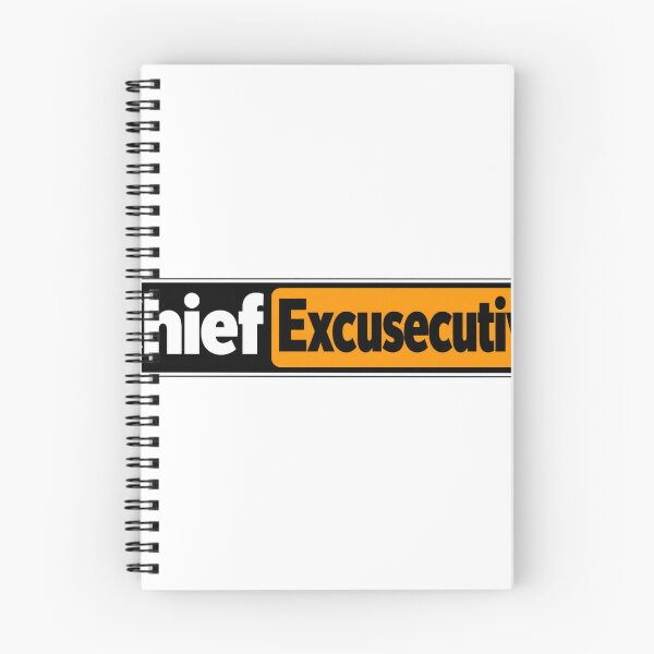 Item preview, Chief Excusecutive Engineering Humor Wordmark designed and sold by JAQSCOMICS.