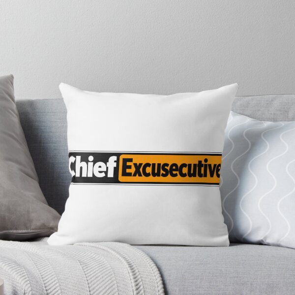 Item preview, Chief Excusecutive Engineering Humor Wordmark designed and sold by JAQSCOMICS.