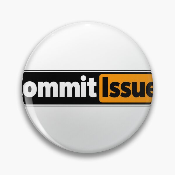 Item preview, Commit Issues Engineering Humor Wordmark designed and sold by JAQSCOMICS.