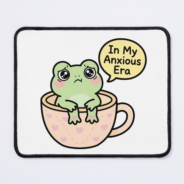 Item preview, In My Anxious Era Cute Frog 2 designed and sold by GemniShop.