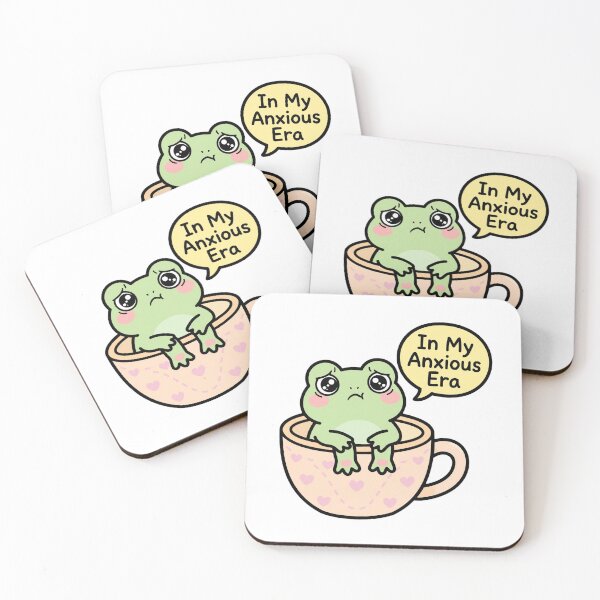 Item preview, In My Anxious Era Cute Frog 2 designed and sold by GemniShop.