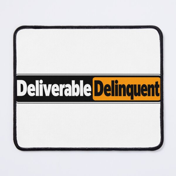 Item preview, Deliverable Delinquent Engineering Humor Wordmark designed and sold by JAQSCOMICS.
