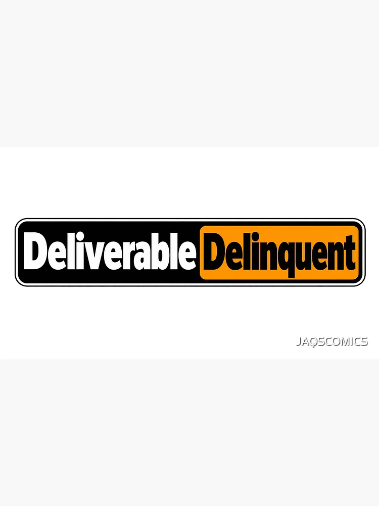 Thumbnail 3 of 3, Cap, Deliverable Delinquent Engineering Humor Wordmark designed and sold by JAQSCOMICS.