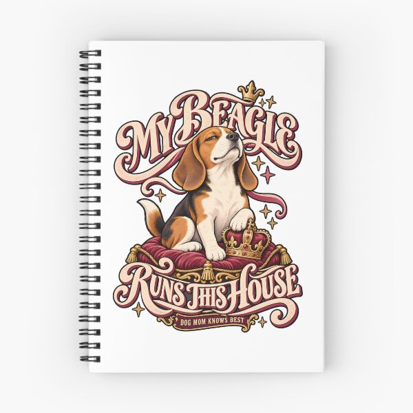 Item preview, My Beagle Runs This House Funny Dog Mom Graphic designed and sold by Tong4130.