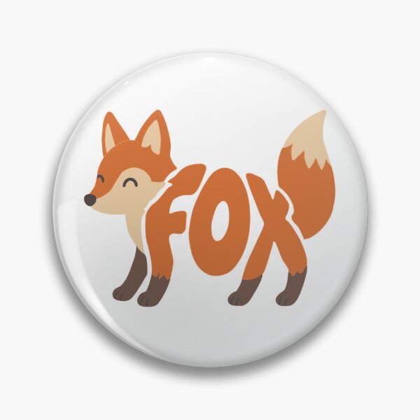 Item preview, Cute Fox Typography Silhouette designed and sold by muhammadkhafidh.