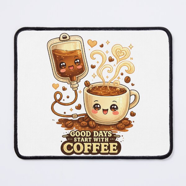 Item preview, Caffeine Happiness IV – Cute Coffee Therapy designed and sold by aliyehc.