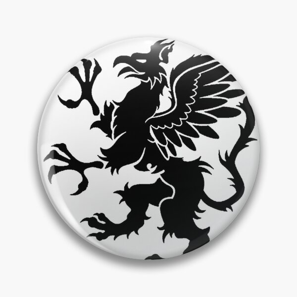 Item preview, Black griffin designed and sold by Quill & Buckler.