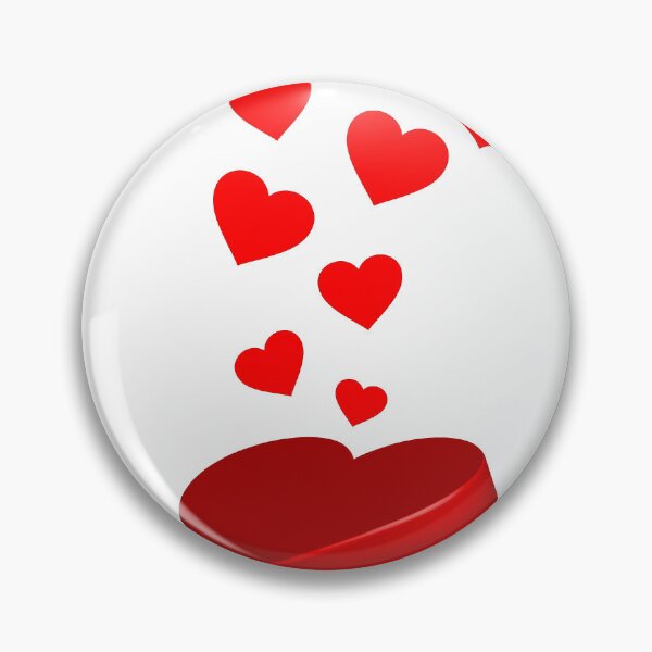 Item preview, Red Heart Box Flying Hearts Love Valentine's Day Romantic Gift designed and sold by CLC54.