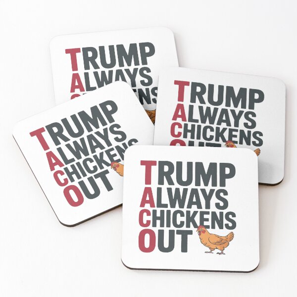 Item preview, Political Trending Taco Trump Always Chickens Out designed and sold by Designart68.