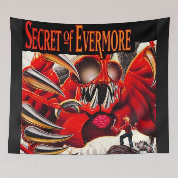 Item preview, Secret of Evermore | SNES Super Nintendo Entertainment | System Retro Gaming Design | Classic 90s Nostalgia Gift for Gamers designed and sold by Cool Robot Bro..