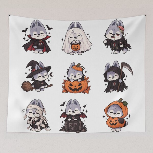 Item preview, Stray Kids SKZOO Bang Chan Wolfchan  designed and sold by lorienskz.