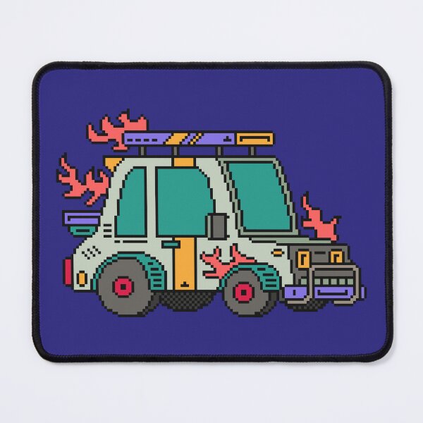 Item preview, Mini Car Fire Pixel Art designed and sold by Wildan Kurniawan.