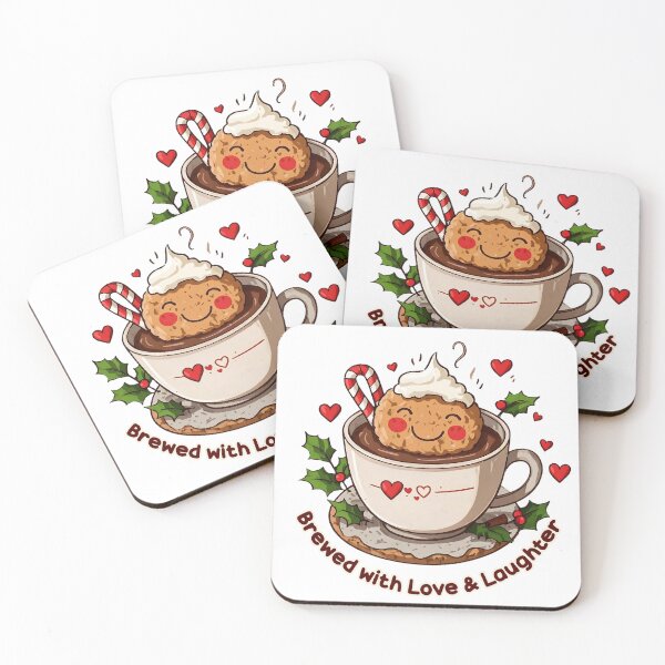 Item preview, Brewed With Love And Laughter Hot Cocoa designed and sold by NatalieJeans.