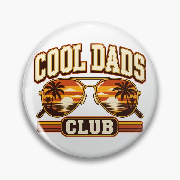 Item preview, Cool Dads Club Retro Sunset Palm Trees Aviator Sunglasses Father designed and sold by Photo-Sphere101.