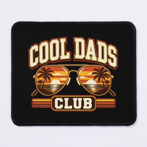 Item preview, Cool Dads Club Retro Sunset Palm Trees Aviator Sunglasses Father designed and sold by Photo-Sphere101.