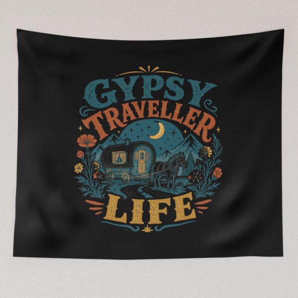 Item preview, Gypsy , traveller, life,living wagon vardo. designed and sold by amy greaves.