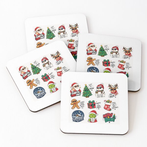 Item preview, Gen Z Christmas Vibes Sticker Pack – Cute Funny Holiday Stickers designed and sold by ArjunSudarsanan.