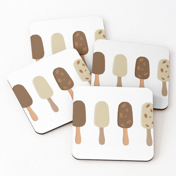 Item preview, Chocolate, Vanilla, and Almond Ice Cream Bars for Dessert Addicts - A Sweet Summer Treat designed and sold by CLC54.