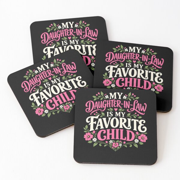 Item preview, My Daughter-In-Law Is My Favorite Child In-Law Family Parent Gift designed and sold by FolkGraphics.