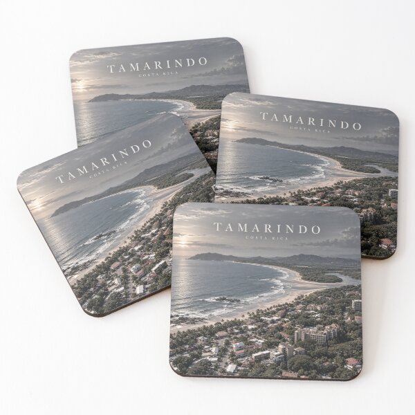 Item preview, Tamarindo Cinematic Monochrome Coastal Artwork designed and sold by MichaeIRellov.