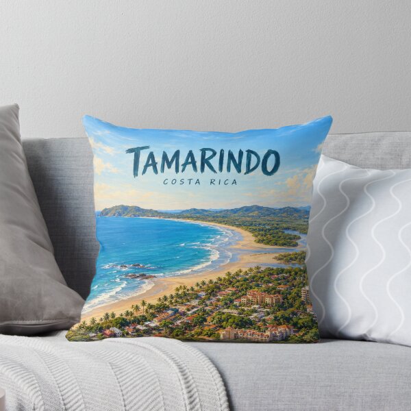 Item preview, Tamarindo Painterly Costa Rican Coastal Impression designed and sold by MichaeIRellov.