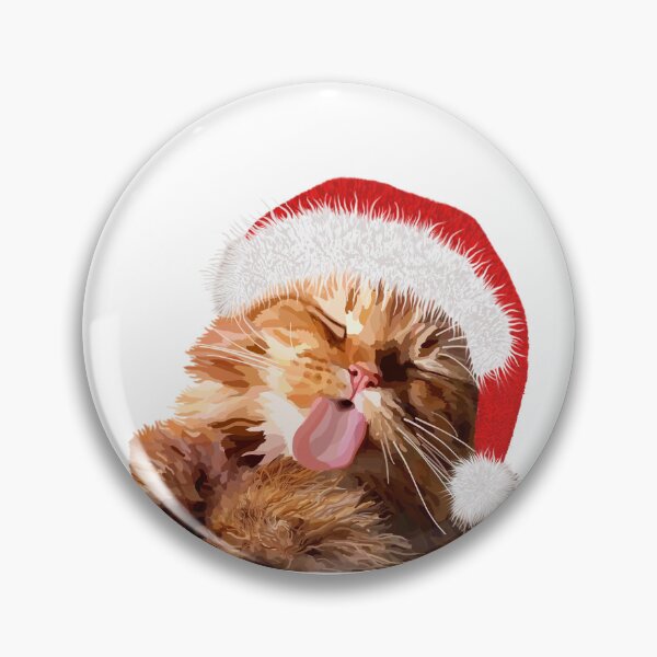 Item preview, Christmas Ginger cat Monty from Tabby Teas Proceeds go to animal charities rescues designed and sold by AnimalFriends1.