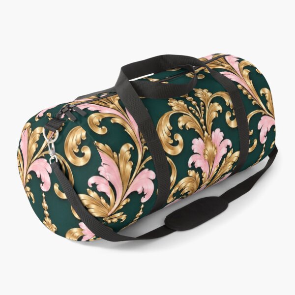 Item preview, Dark Teal, Pink & Gold Rococo designed and sold by DesignsByPrnces.