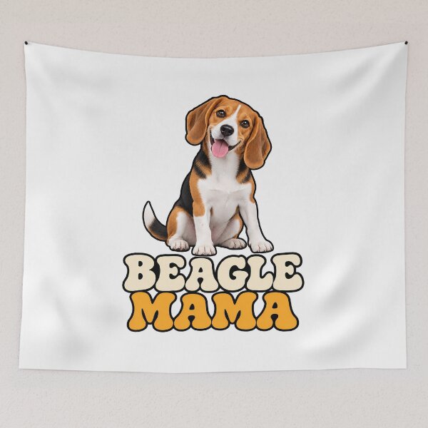 Item preview, Beagle Mama Cute Dog Mom Puppy Lover Retro designed and sold by Photo-Sphere101.