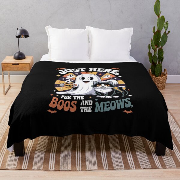 Item preview, JUST HERE, FOR THE BOOS AND THE MEOWS designed and sold by jkrphoto.